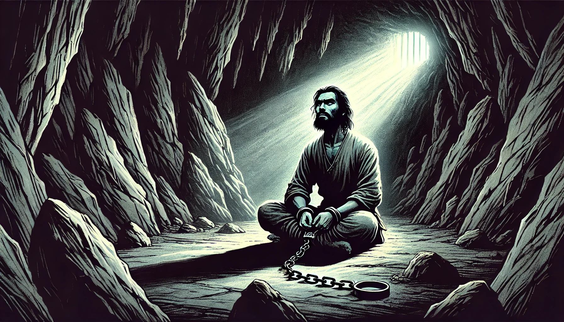 Chu Văn Vương bị giam trong hang Dữu Lý