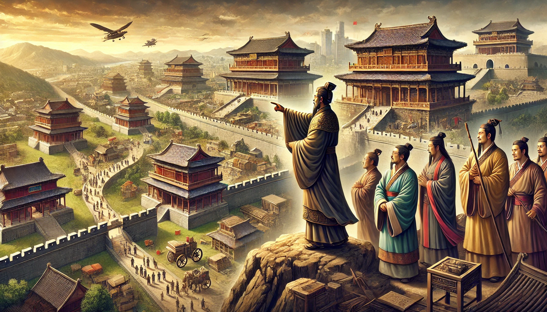 Xây dựng kinh đô mới
