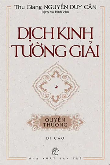 Sách Dịch Kinh Tường Giải của Nguyễn Duy Cần